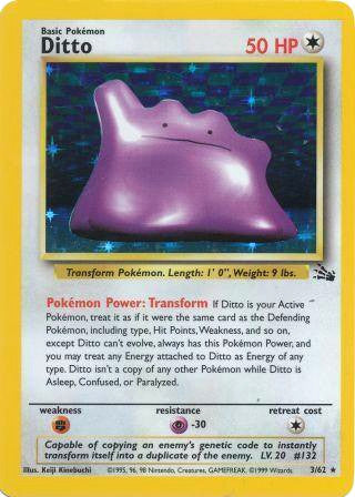 Ditto (3/62) [Fossil Unlimited] | Game Master's Emporium (The New GME)