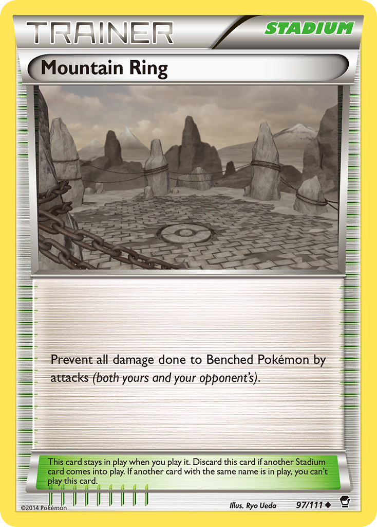 Mountain Ring (97/111) [XY: Furious Fists] | Game Master's Emporium (The New GME)