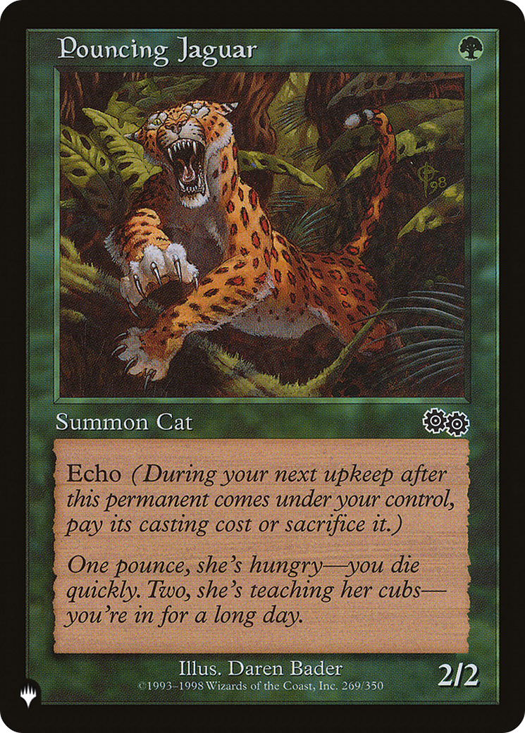 Pouncing Jaguar [The List] | Game Master's Emporium (The New GME)