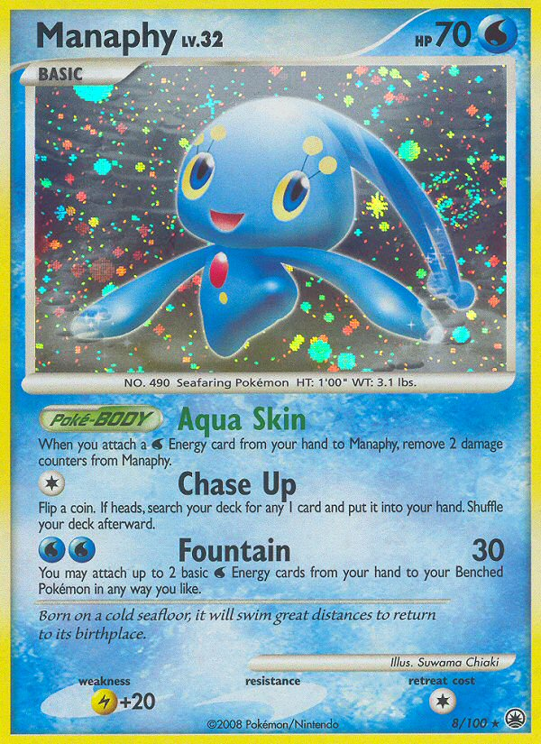 Manaphy (8/100) [Diamond & Pearl: Majestic Dawn] | Game Master's Emporium (The New GME)