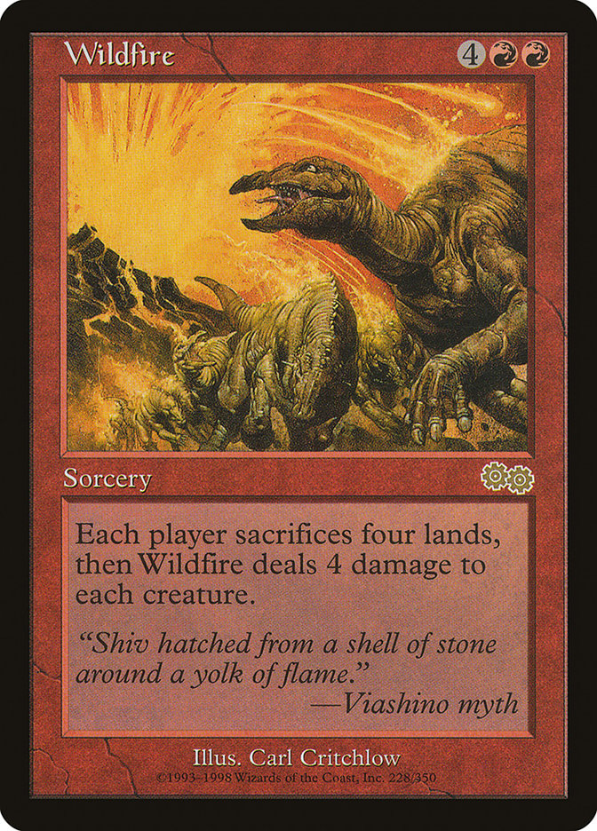 Wildfire [Urza's Saga] | Game Master's Emporium (The New GME)