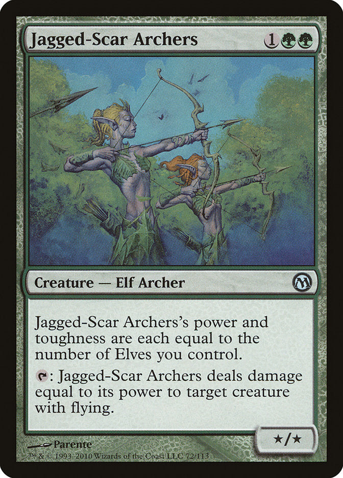 Jagged-Scar Archers [Duels of the Planeswalkers] | Game Master's Emporium (The New GME)