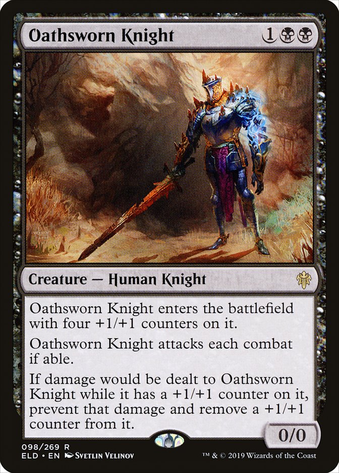 Oathsworn Knight [Throne of Eldraine] | Game Master's Emporium (The New GME)