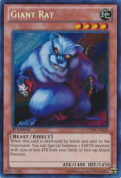 Giant Rat [LCYW-EN232] Secret Rare | Game Master's Emporium (The New GME)