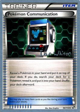 Pokemon Communication (99/114) (American Gothic - Ian Whiton) [World Championships 2013] | Game Master's Emporium (The New GME)