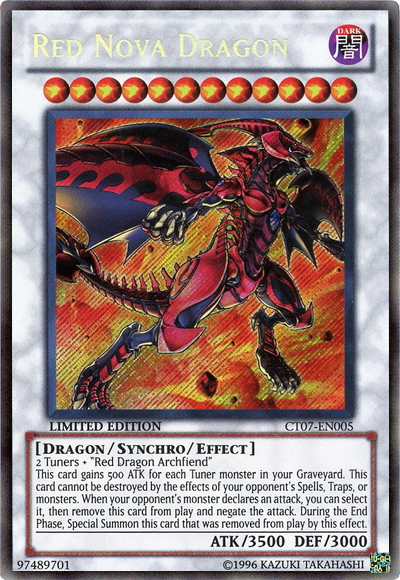 Red Nova Dragon [CT07-EN005] Secret Rare | Game Master's Emporium (The New GME)