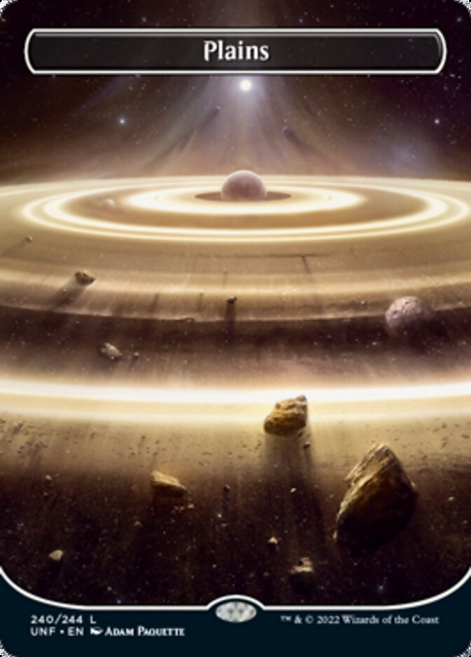 Plains (240) (Orbital Space-ic Land) [Unfinity] | Game Master's Emporium (The New GME)