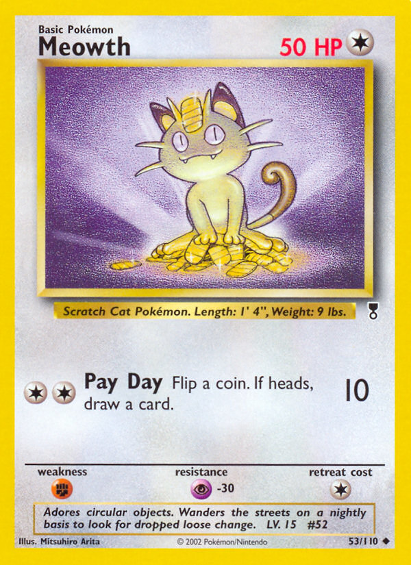 Meowth (53/110) [Legendary Collection] | Game Master's Emporium (The New GME)