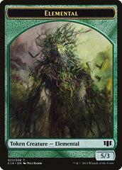 Elemental // Beast (019/036) Double-Sided Token [Commander 2014 Tokens] | Game Master's Emporium (The New GME)