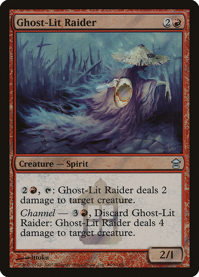 Ghost-Lit Raider [Saviors of Kamigawa Promos] | Game Master's Emporium (The New GME)