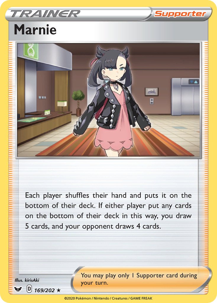 Marnie (169/202) (Theme Deck Exclusive) [Sword & Shield: Base Set] | Game Master's Emporium (The New GME)