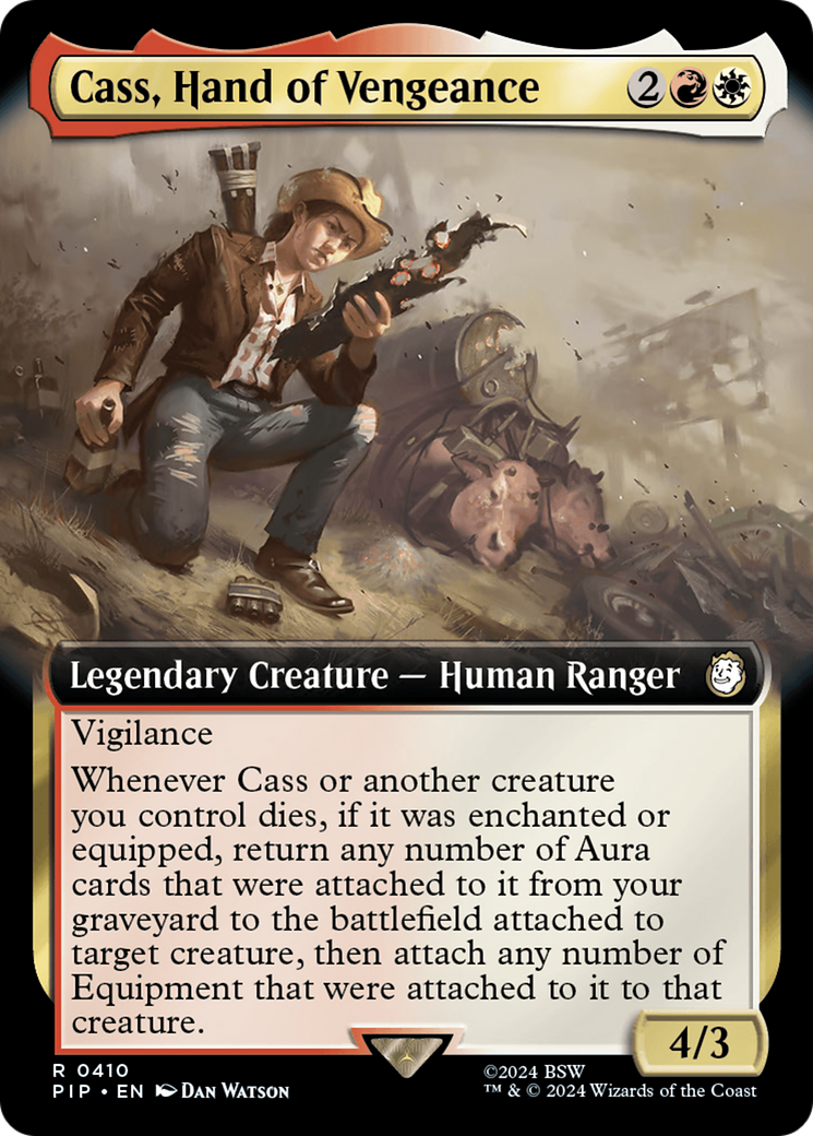 Cass, Hand of Vengeance (Extended Art) [Fallout] | Game Master's Emporium (The New GME)
