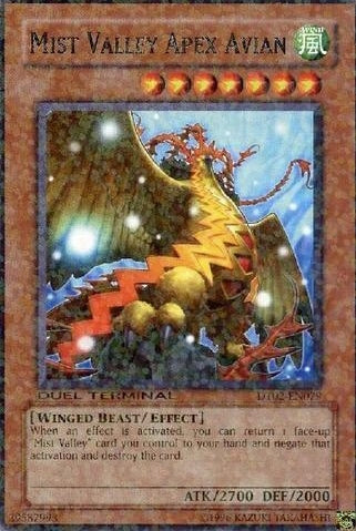 Mist Valley Apex Avian [DT02-EN079] Rare | Game Master's Emporium (The New GME)