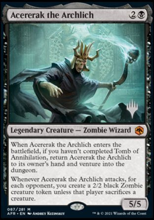Acererak the Archlich (Promo Pack) [Dungeons & Dragons: Adventures in the Forgotten Realms Promos] | Game Master's Emporium (The New GME)