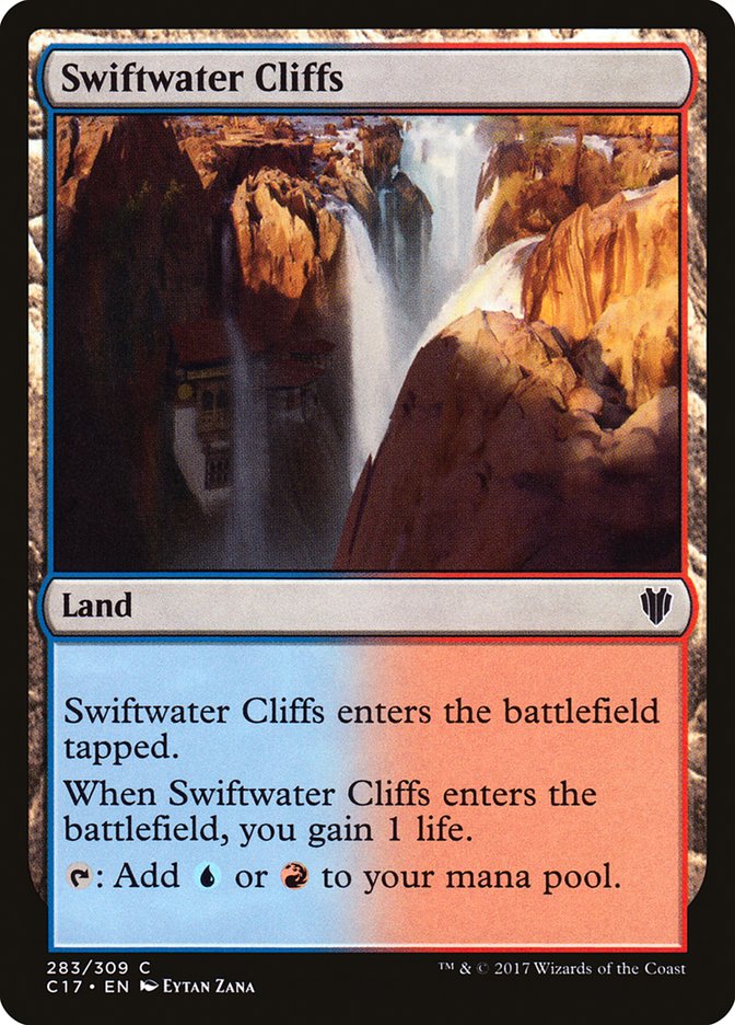 Swiftwater Cliffs [Commander 2017] | Game Master's Emporium (The New GME)