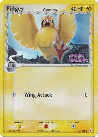 Pidgey (77/110) (Delta Species) (Stamped) [EX: Holon Phantoms] | Game Master's Emporium (The New GME)