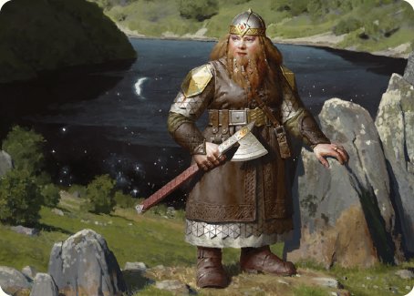 Mirrormere Guardian Art Card [The Lord of the Rings: Tales of Middle-earth Art Series] | Game Master's Emporium (The New GME)