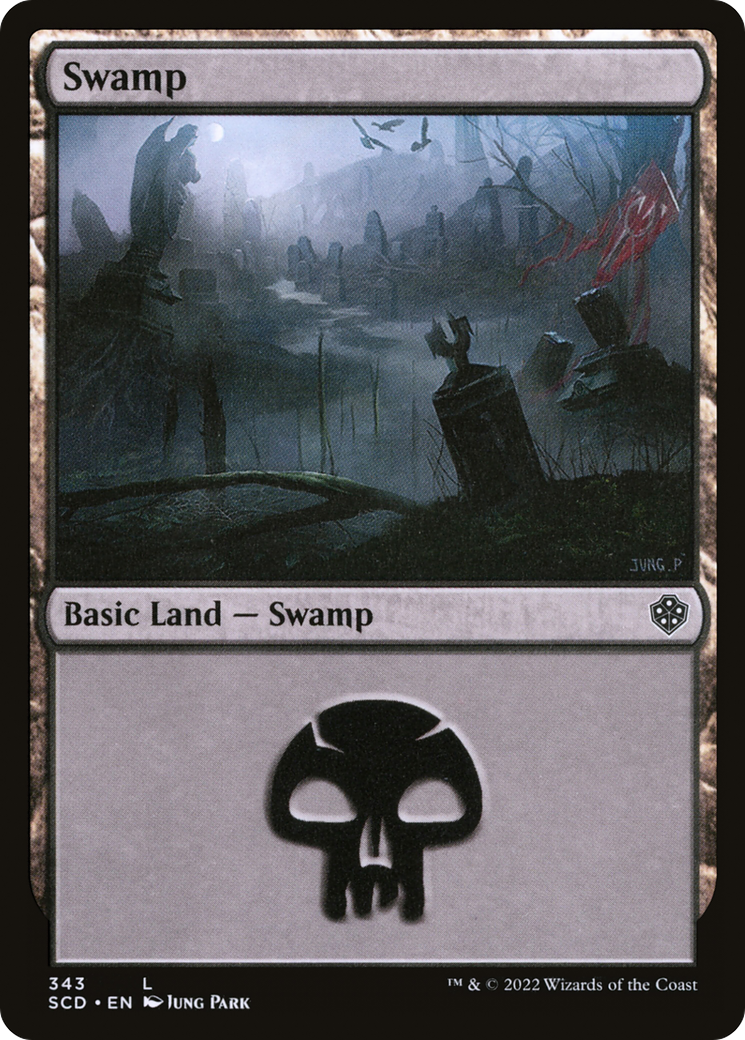 Swamp (343) [Starter Commander Decks] | Game Master's Emporium (The New GME)