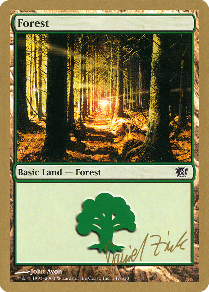 Forest (dz347) (Daniel Zink) [World Championship Decks 2003] | Game Master's Emporium (The New GME)