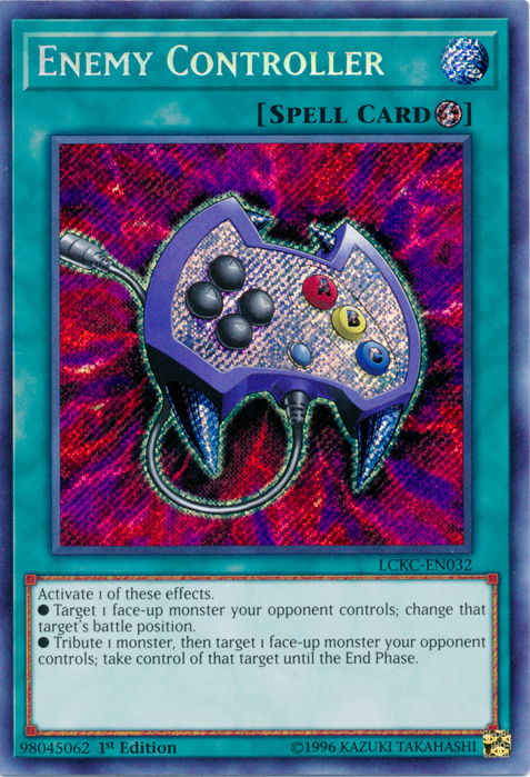 Enemy Controller [LCKC-EN032] Secret Rare | Game Master's Emporium (The New GME)