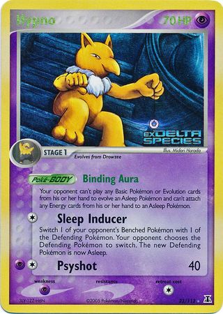 Hypno (23/113) (Stamped) [EX: Delta Species] | Game Master's Emporium (The New GME)