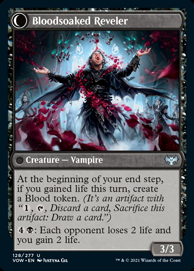 Restless Bloodseeker // Bloodsoaked Reveler [Innistrad: Crimson Vow] | Game Master's Emporium (The New GME)