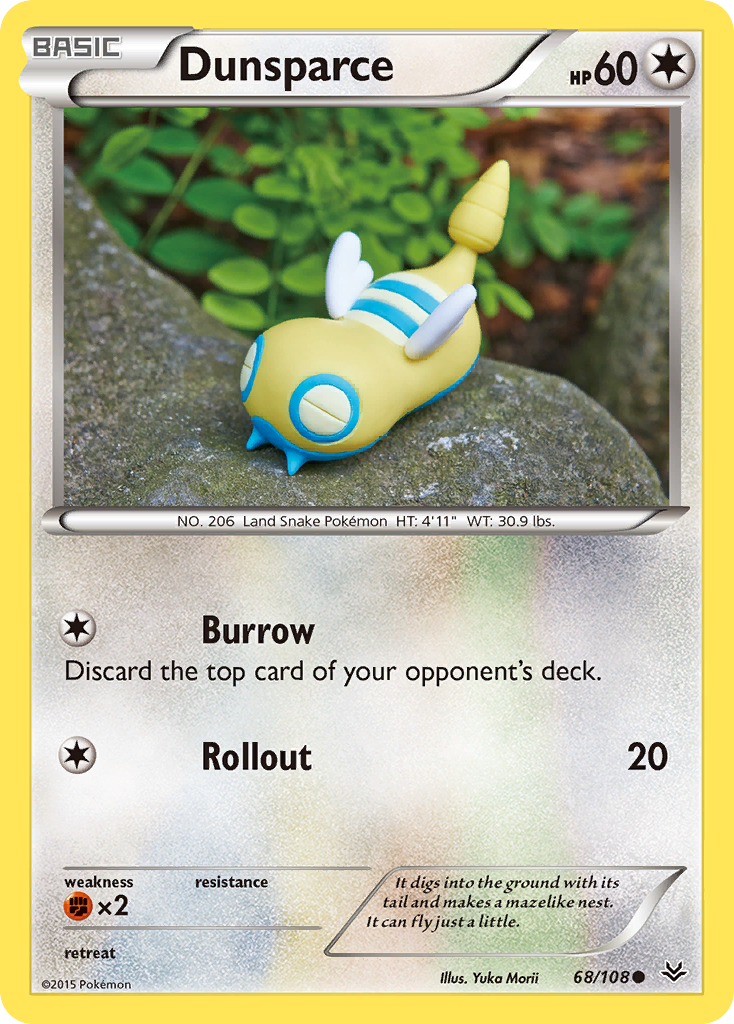 Dunsparce (68/108) [XY: Roaring Skies] | Game Master's Emporium (The New GME)