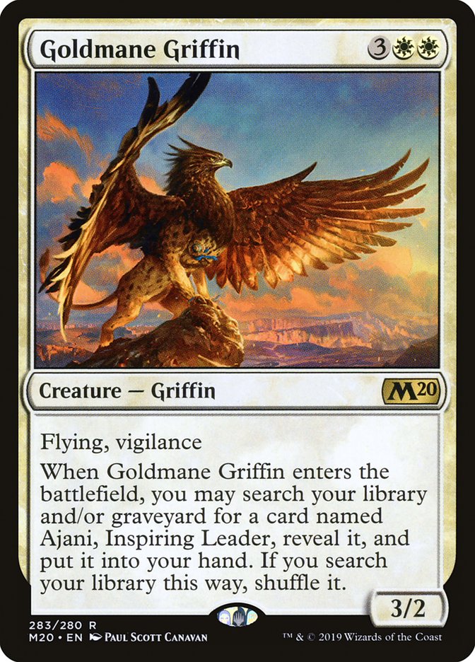 Goldmane Griffin [Core Set 2020] | Game Master's Emporium (The New GME)