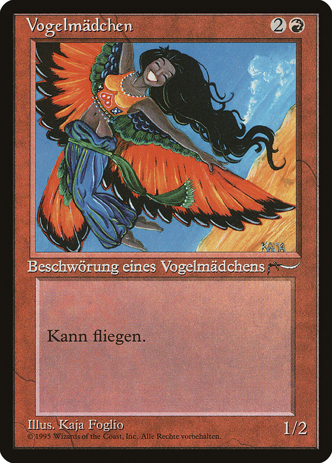 Bird Maiden (German) - "Vogelmadchen" [Renaissance] | Game Master's Emporium (The New GME)