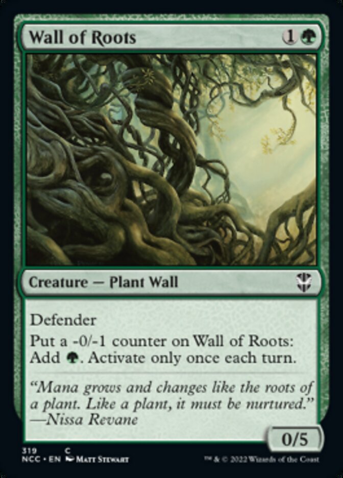 Wall of Roots [Streets of New Capenna Commander] | Game Master's Emporium (The New GME)