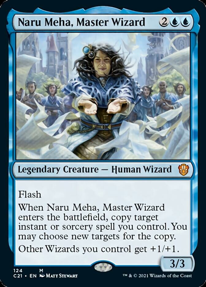 Naru Meha, Master Wizard [Commander 2021] | Game Master's Emporium (The New GME)