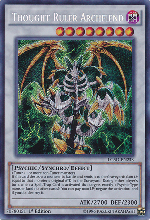 Thought Ruler Archfiend [LC5D-EN233] Secret Rare | Game Master's Emporium (The New GME)