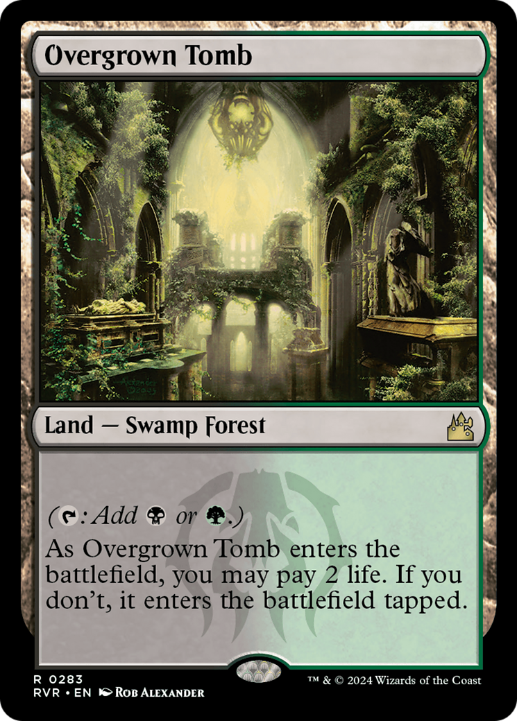 Overgrown Tomb [Ravnica Remastered] | Game Master's Emporium (The New GME)