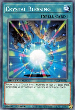 Crystal Blessing [SGX1-ENF12] Common | Game Master's Emporium (The New GME)