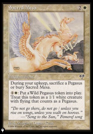 Sacred Mesa [The List] | Game Master's Emporium (The New GME)