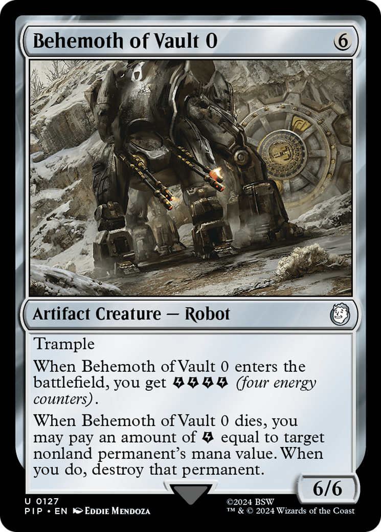 Behemoth of Vault 0 [Fallout] | Game Master's Emporium (The New GME)
