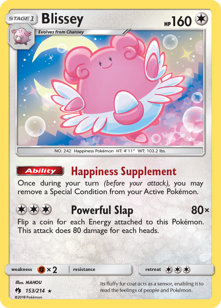 Blissey (153/214) [Sun & Moon: Lost Thunder] | Game Master's Emporium (The New GME)