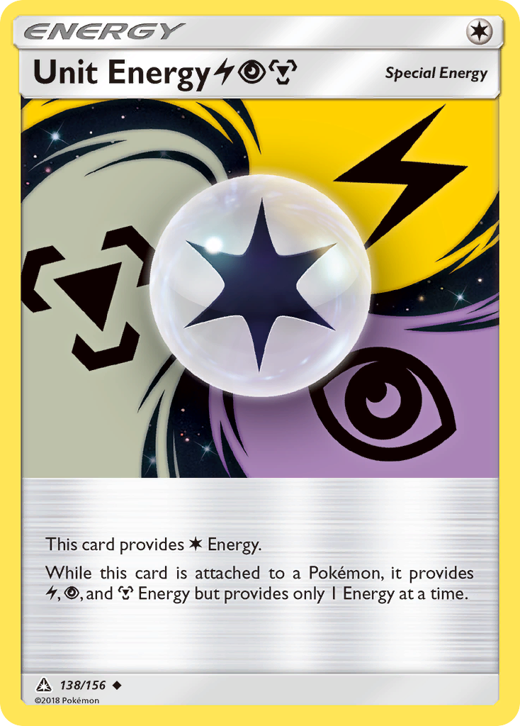 Unit Energy (138/156) (Lightning, Psychic, Metal) [Sun & Moon: Ultra Prism] | Game Master's Emporium (The New GME)