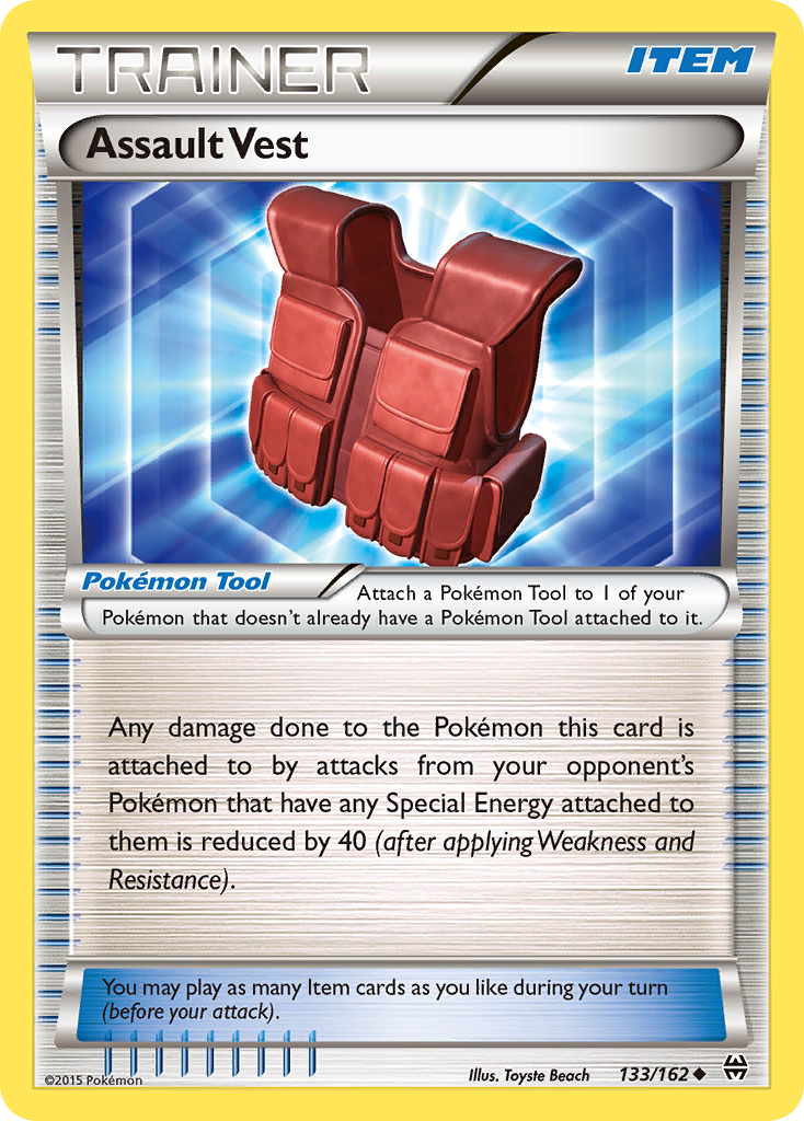 Assault Vest (133/162) [XY: BREAKthrough] | Game Master's Emporium (The New GME)