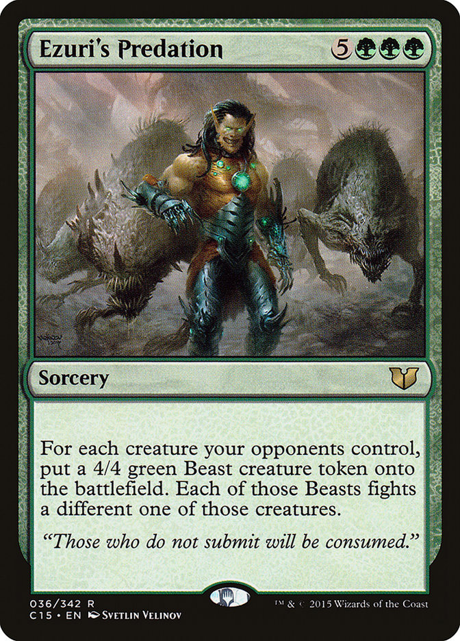 Ezuri's Predation [Commander 2015] | Game Master's Emporium (The New GME)