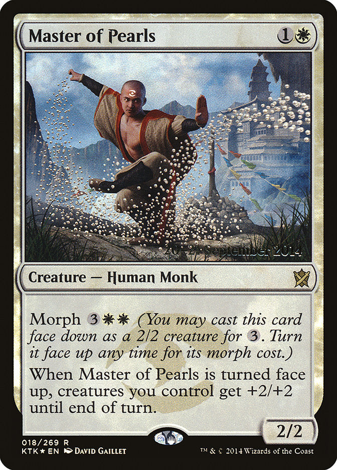 Master of Pearls [Khans of Tarkir Prerelease Promos] | Game Master's Emporium (The New GME)