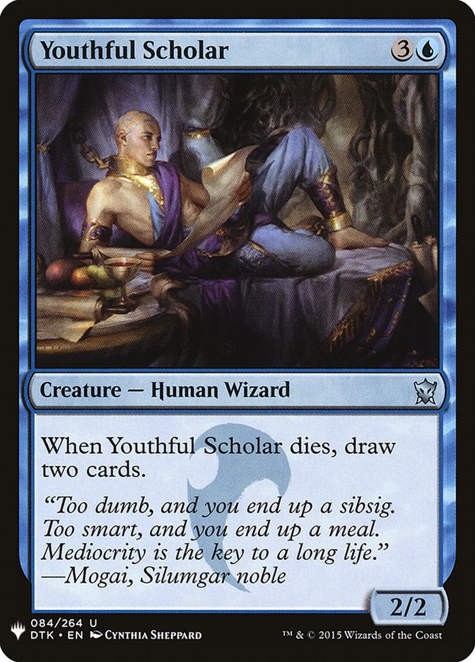 Youthful Scholar [Mystery Booster] | Game Master's Emporium (The New GME)