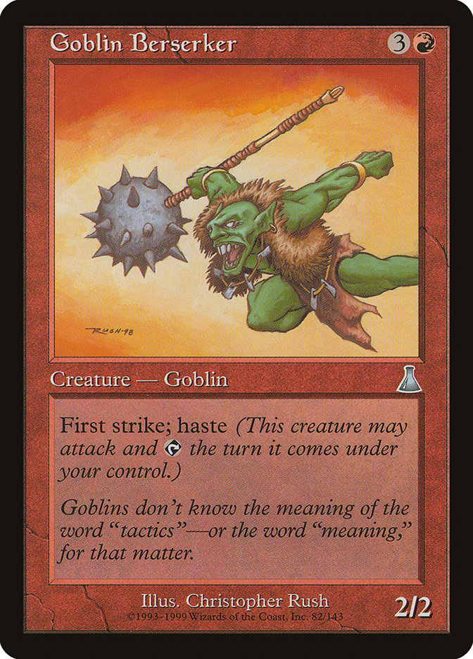 Goblin Berserker [Urza's Destiny] | Game Master's Emporium (The New GME)