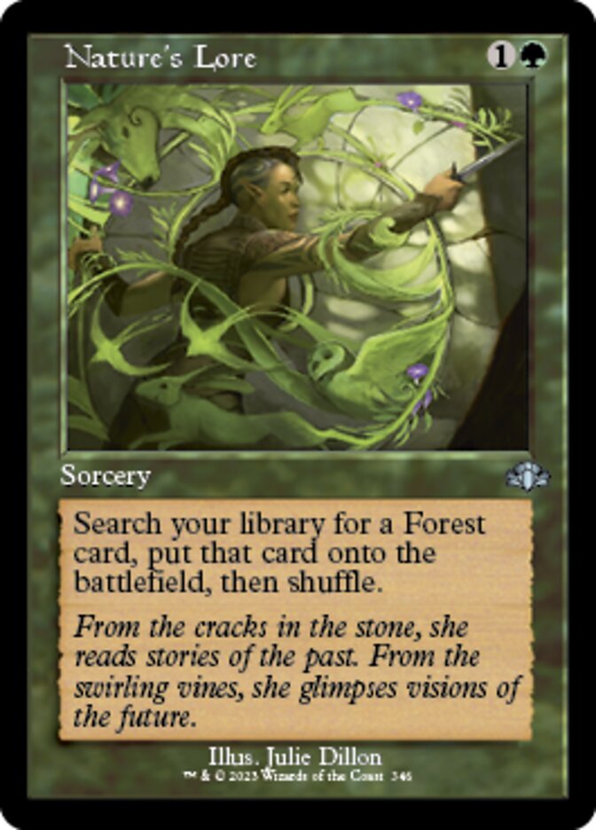 Nature's Lore (Retro) [Dominaria Remastered] | Game Master's Emporium (The New GME)