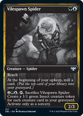 Vilespawn Spider [Innistrad: Double Feature] | Game Master's Emporium (The New GME)