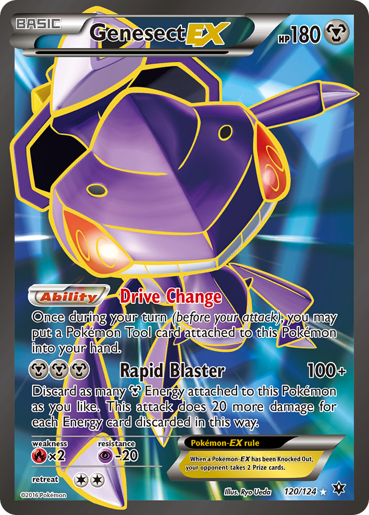 Genesect EX (120/124) [XY: Fates Collide] | Game Master's Emporium (The New GME)