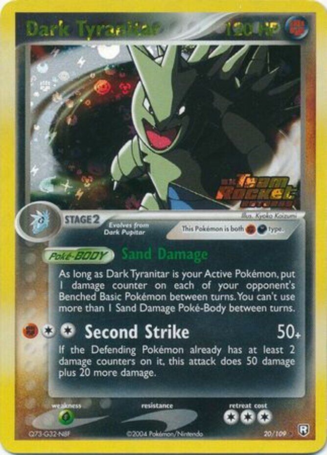 Dark Tyranitar (20/109) (Stamped) [EX: Team Rocket Returns] | Game Master's Emporium (The New GME)