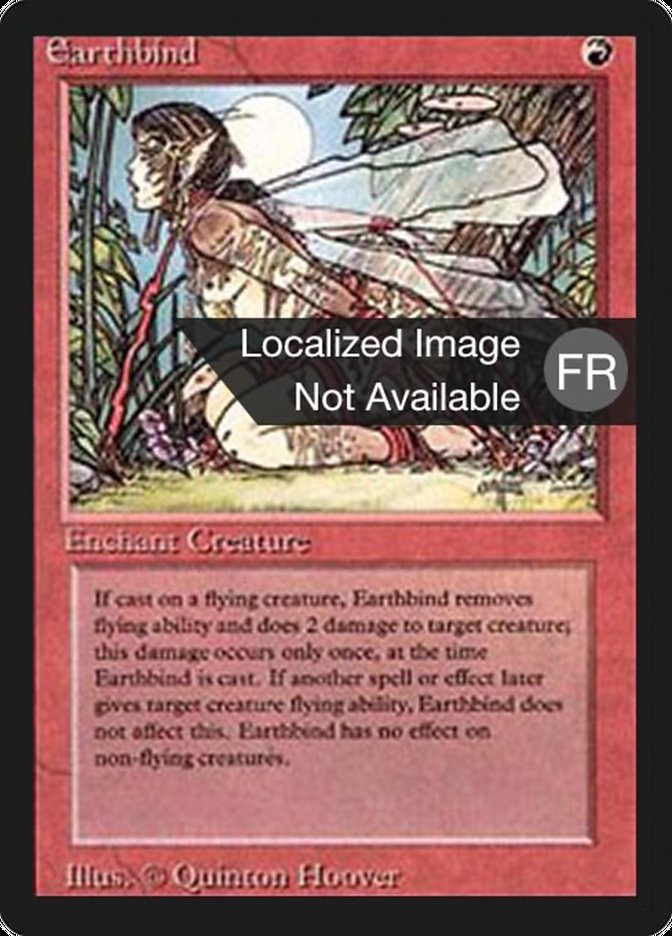 Earthbind [Foreign Black Border] | Game Master's Emporium (The New GME)