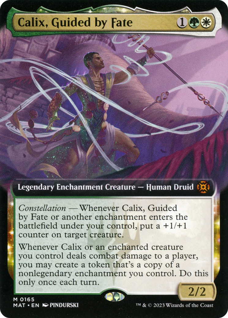 Calix, Guided by Fate (Extended Art) [March of the Machine: The Aftermath] | Game Master's Emporium (The New GME)