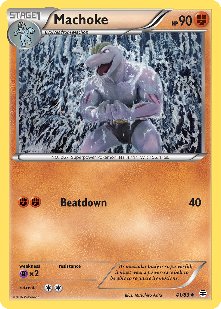 Machoke (41/83) [XY: Generations] | Game Master's Emporium (The New GME)